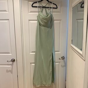 Kendall & Kylie Light Green Maxi Dress